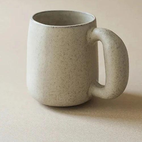 Lior Ceramic Coffee Mug styled in a Scandinavian kitchen