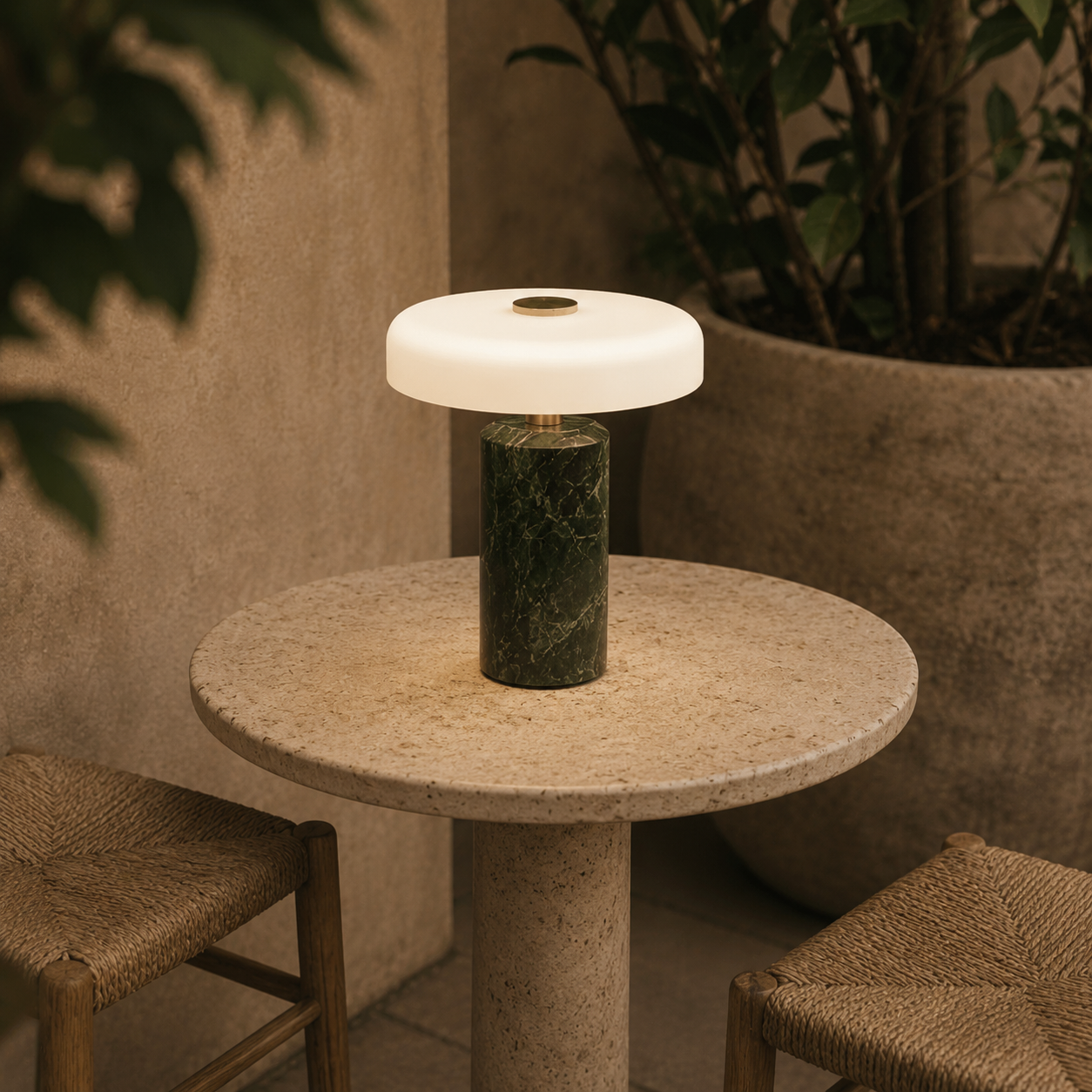 Marble Glow Portable Lamp