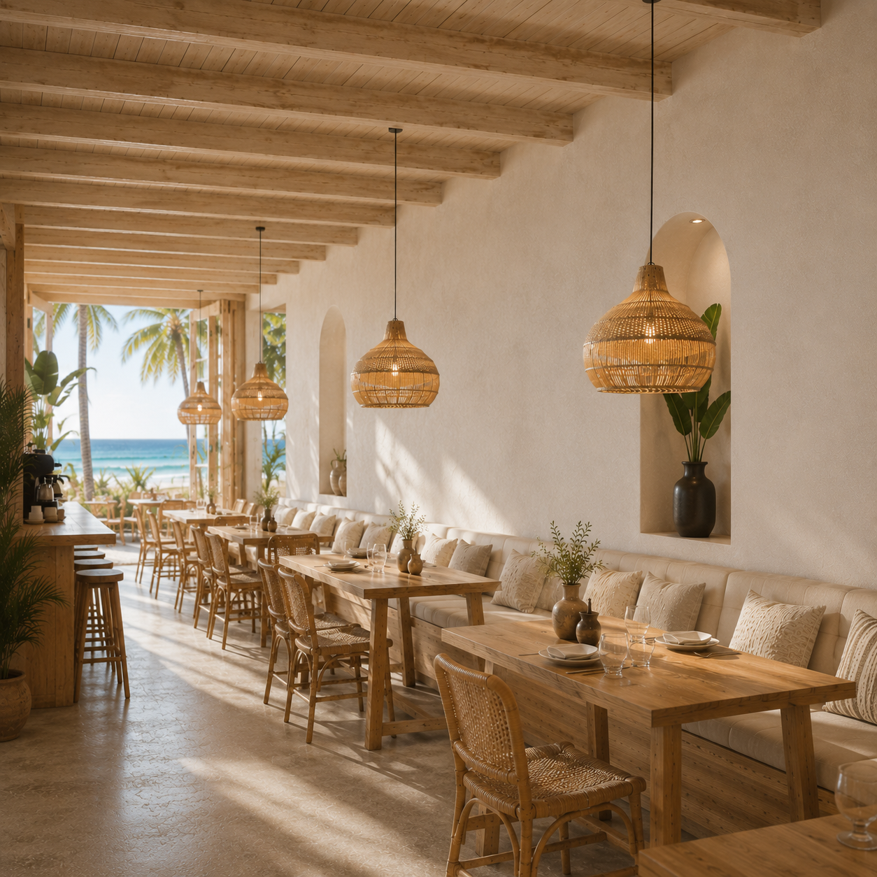 Mentawai Rattan Pendant Light