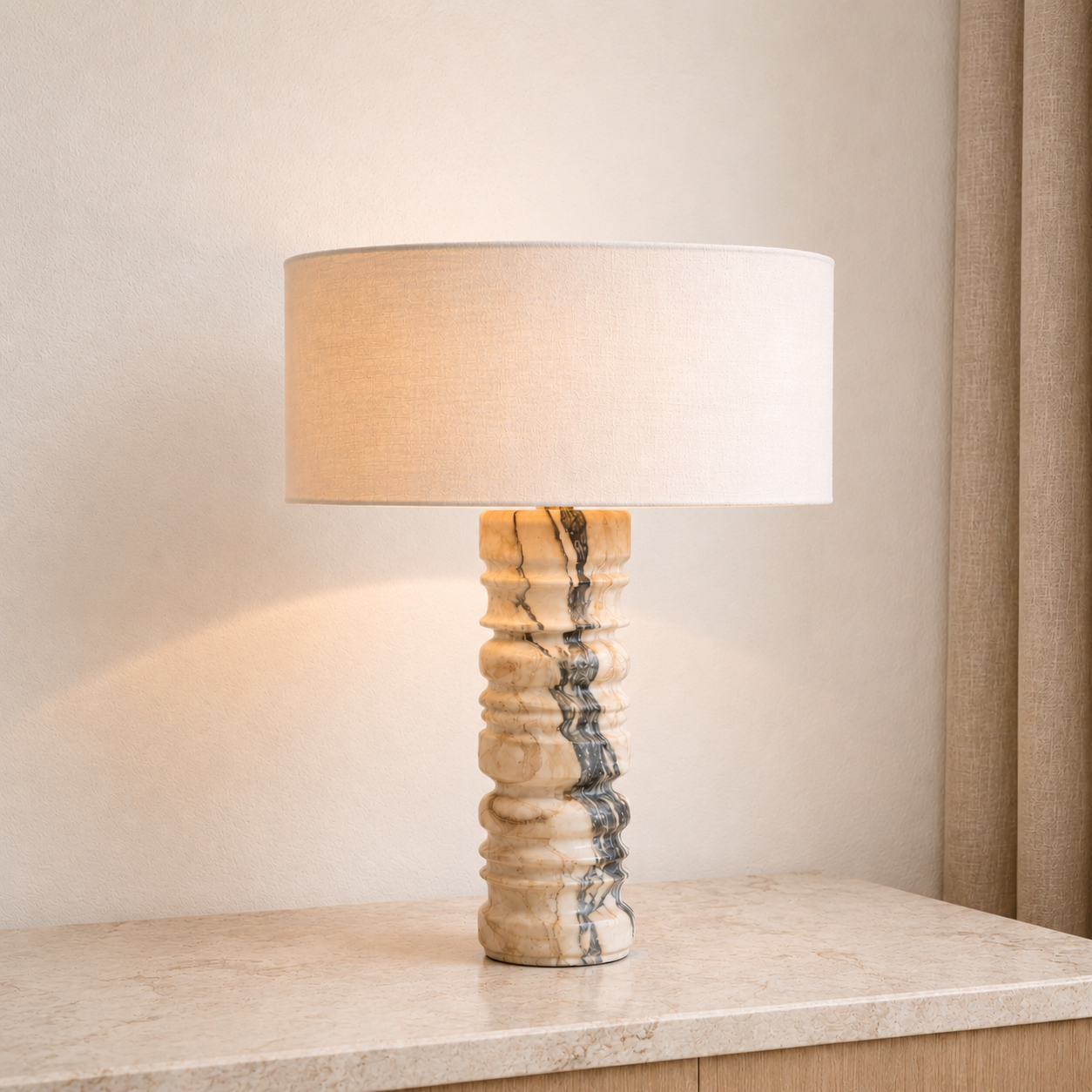 Nori Marble Table Lamp