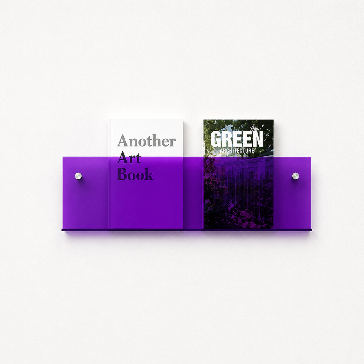 Milu Acrylic Book Shelf