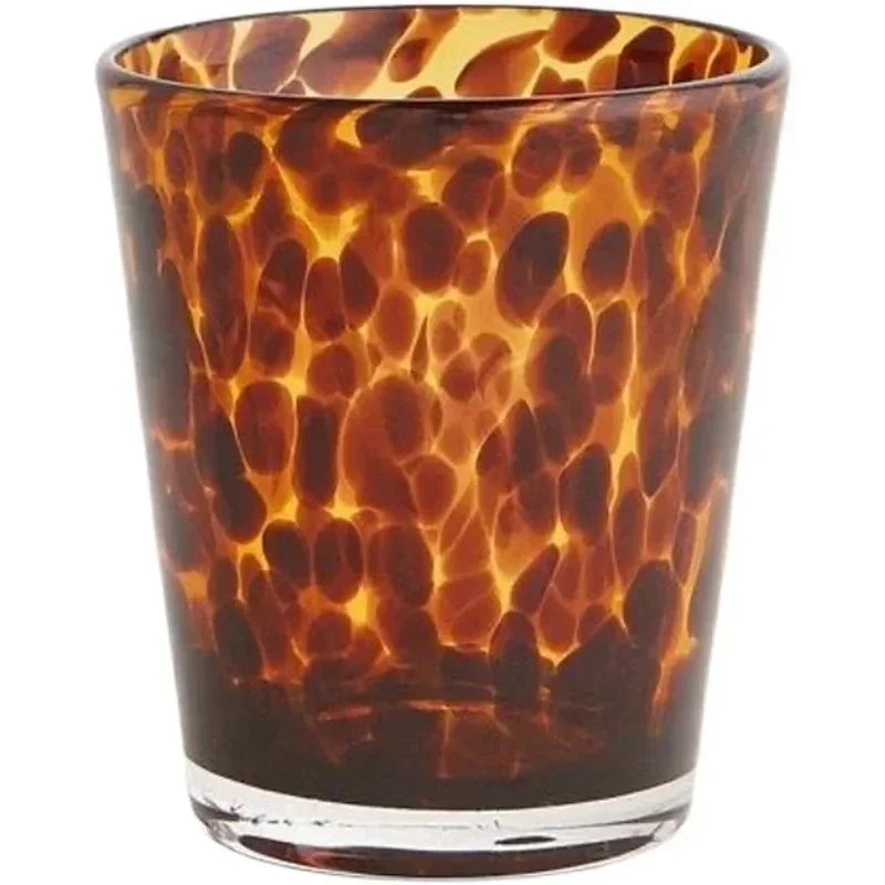 Velor Drinking Glass styled on a dining table