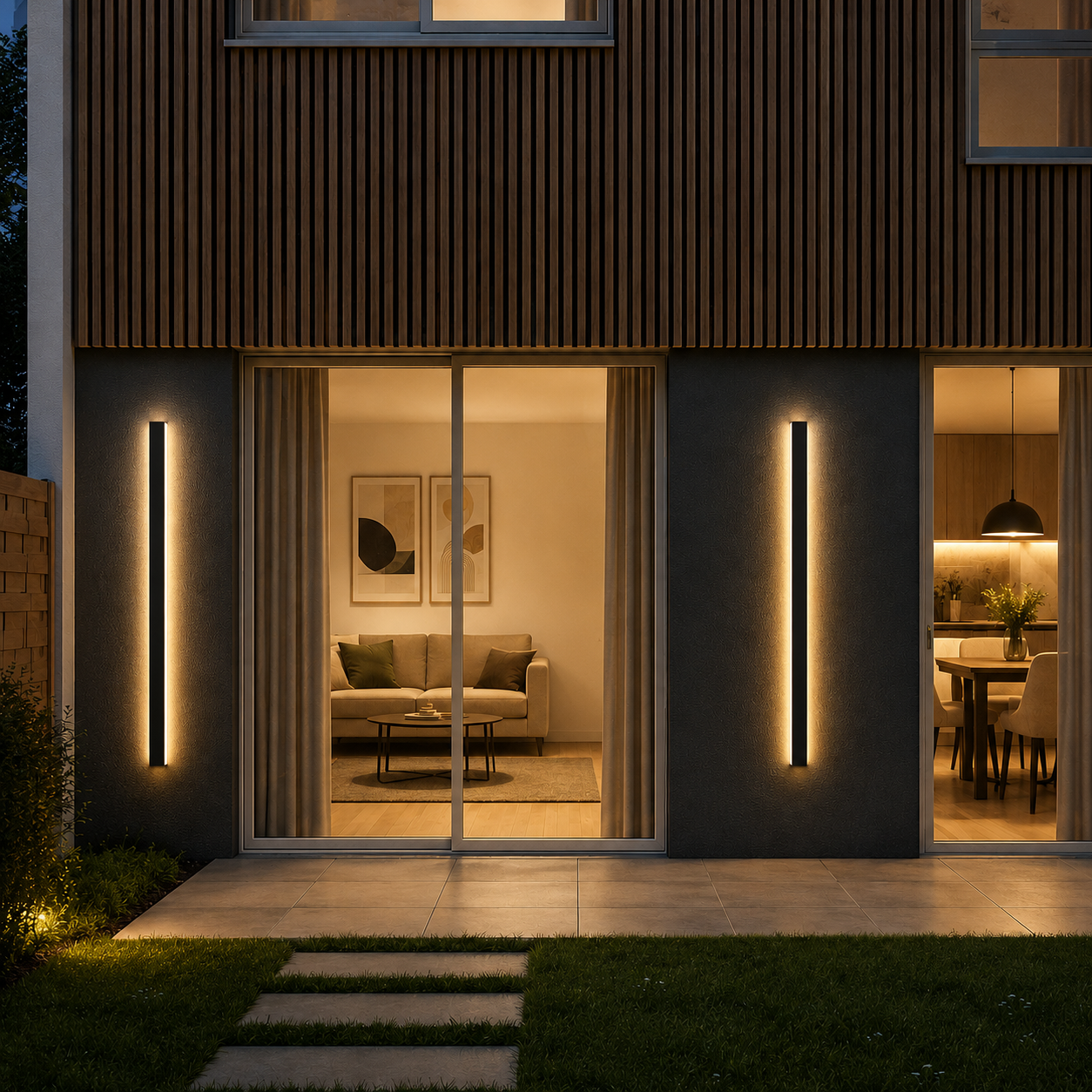 Daleh Outdoor Wall Light