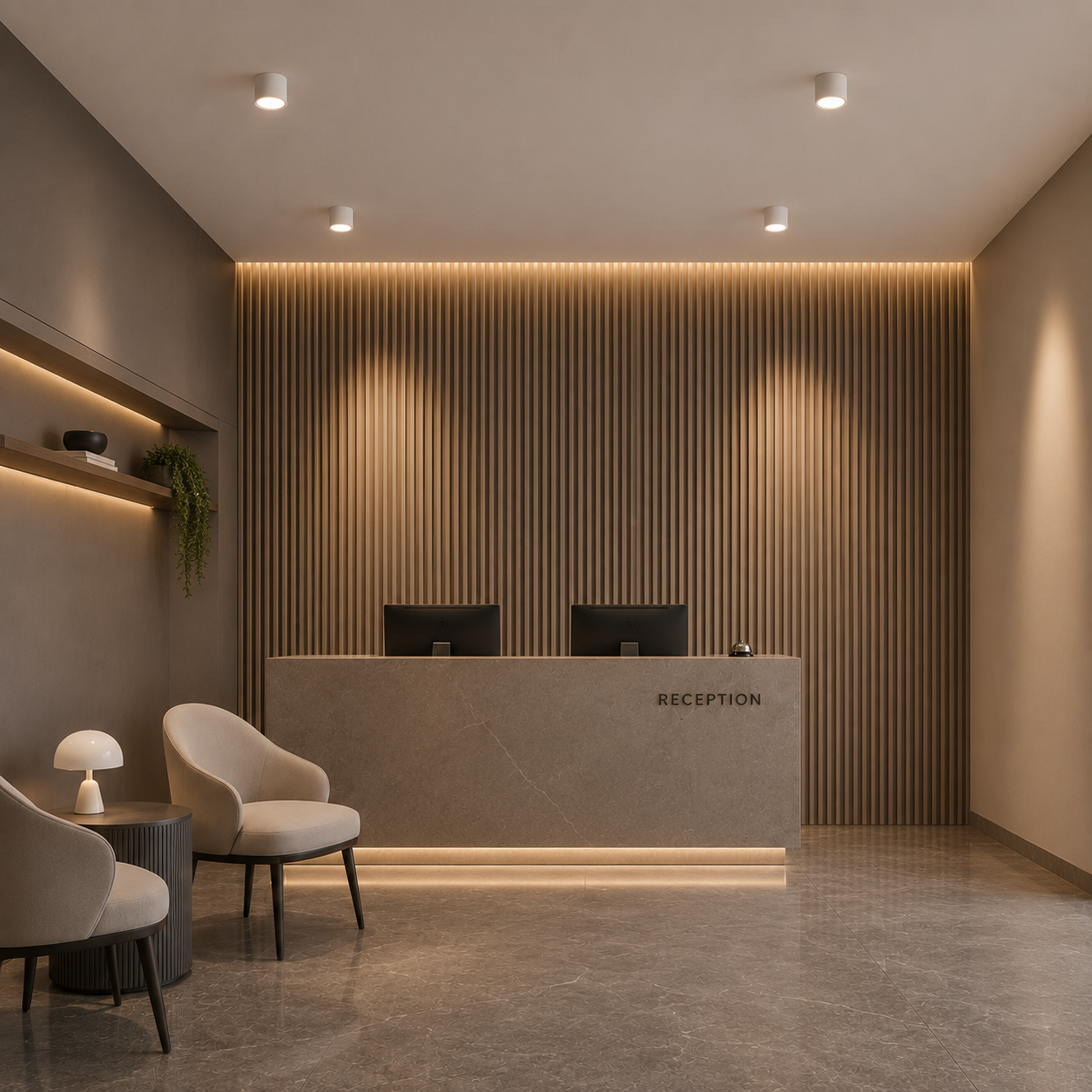 Wynard adjustable LED surface mounted downlight in black finish